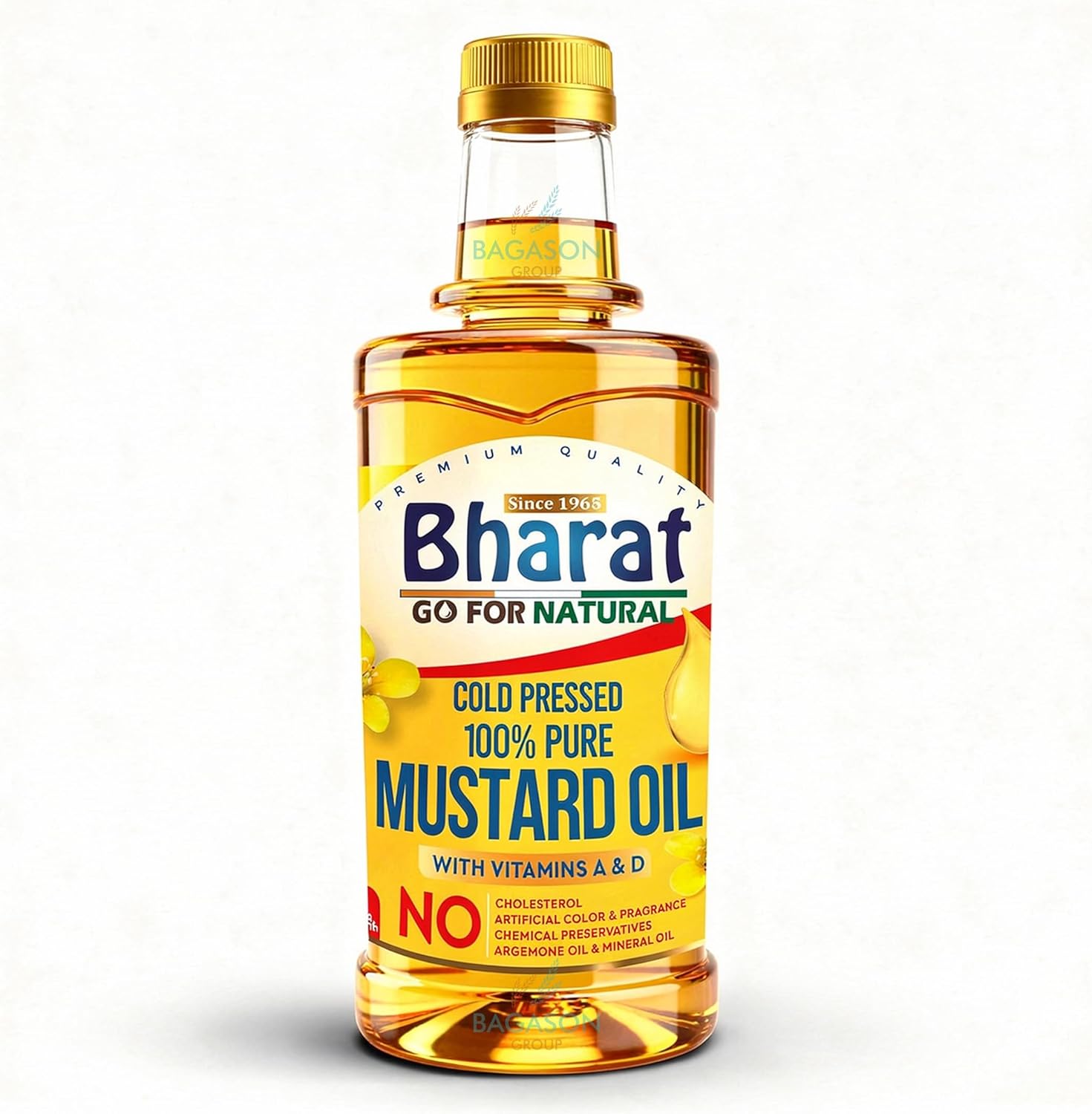 Bharat Cold-Pressed Mustard Oil 1L